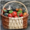 Basket of vegetables